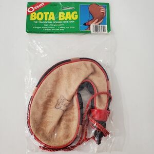 NIP COGHLAN'S Bota Bag Traditional Spanish Wine Skin Vtg 1988 One Litre Capacity